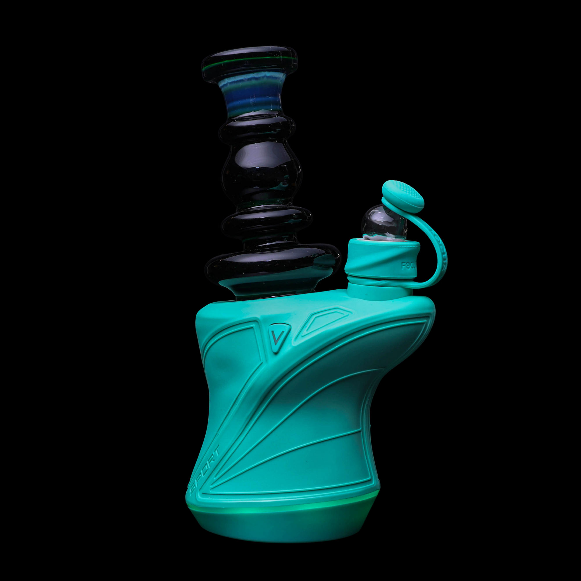 Carsten Glass CARTA Top - Black Green