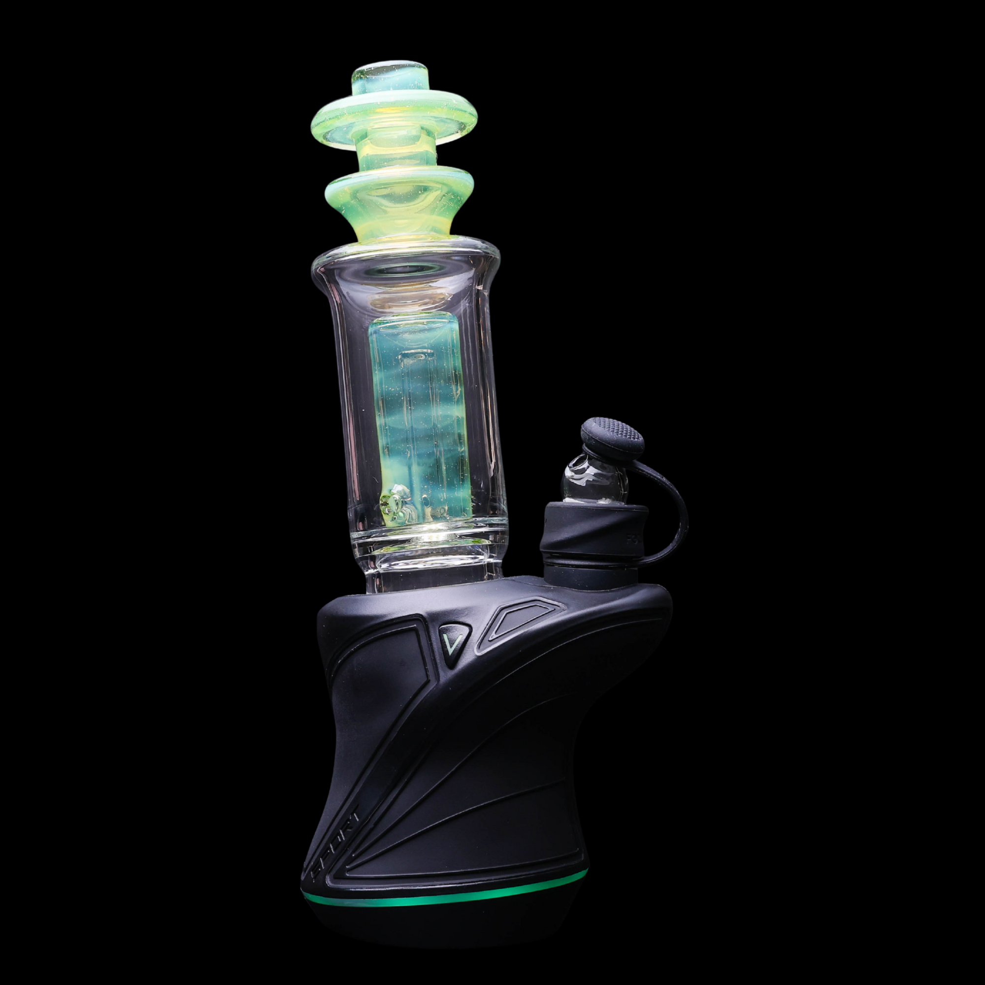 Discobox Glass CARTA Top Green