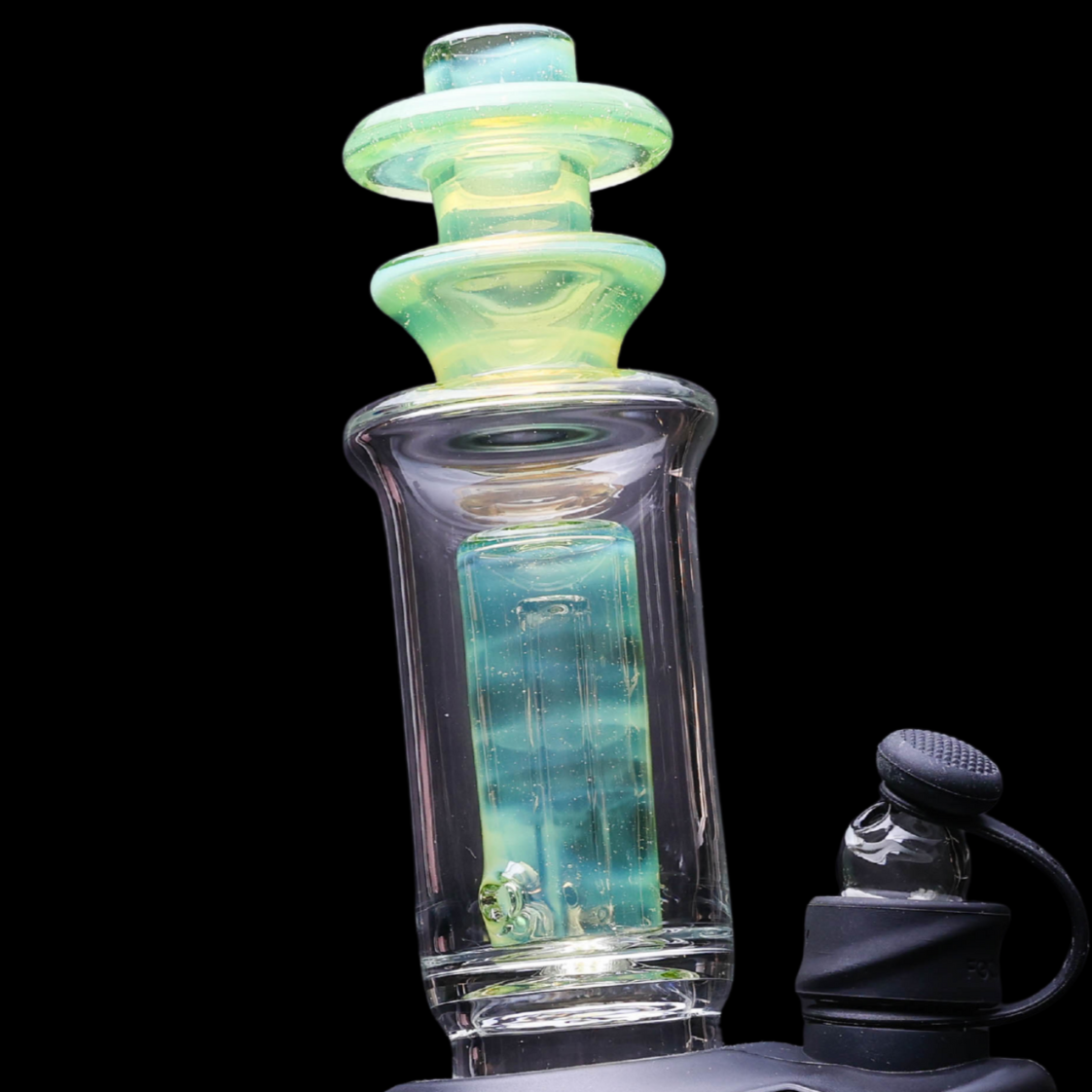 Discobox Glass CARTA Top Green