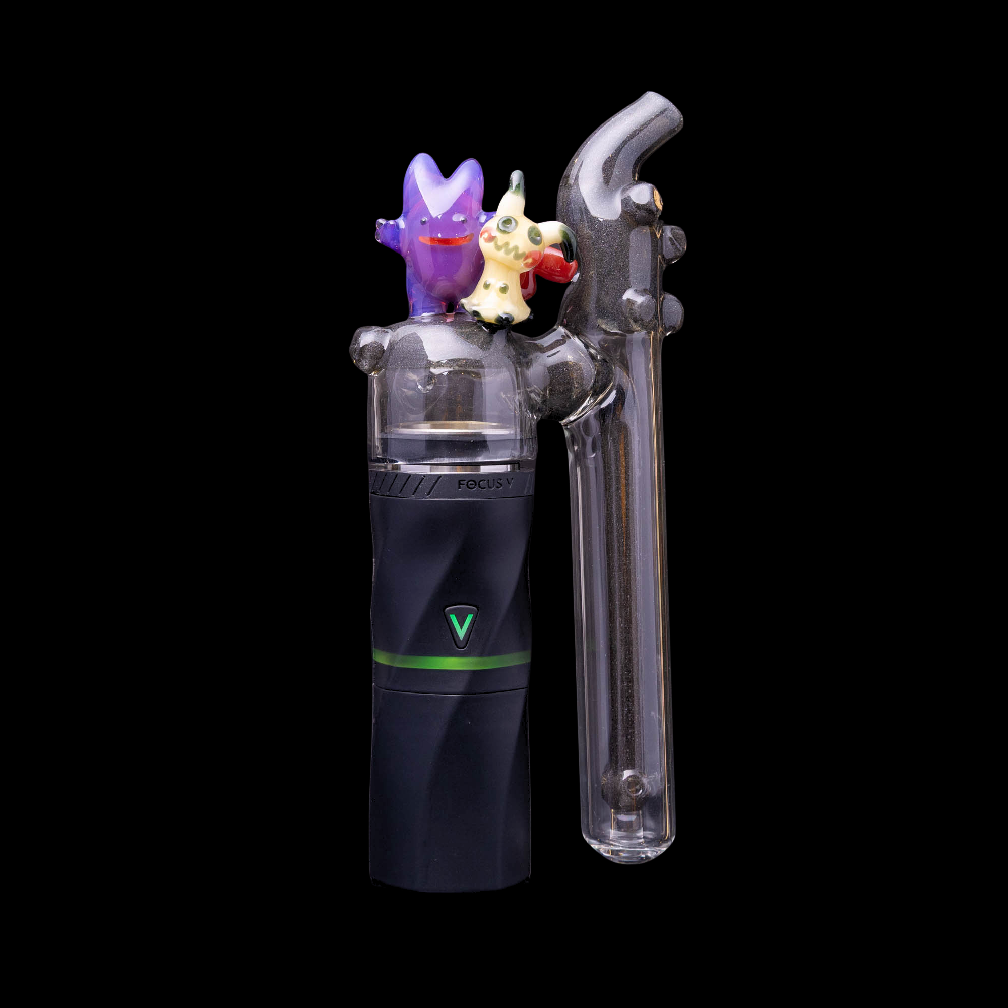 Dani Girl Glass AERIS Top - Black Gengar