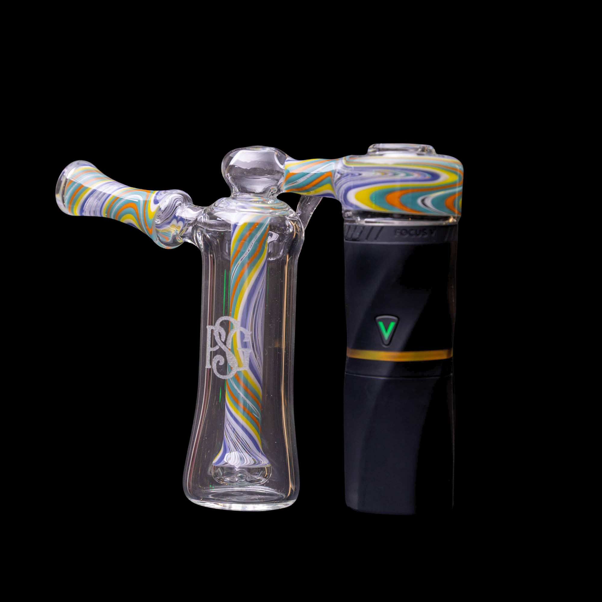 PSG Glass AERIS Chugger - Ripple Yellow