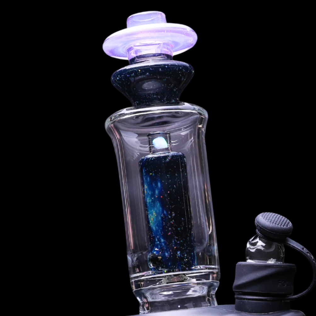 Discobox Glass CARTA Opal Top Purple
