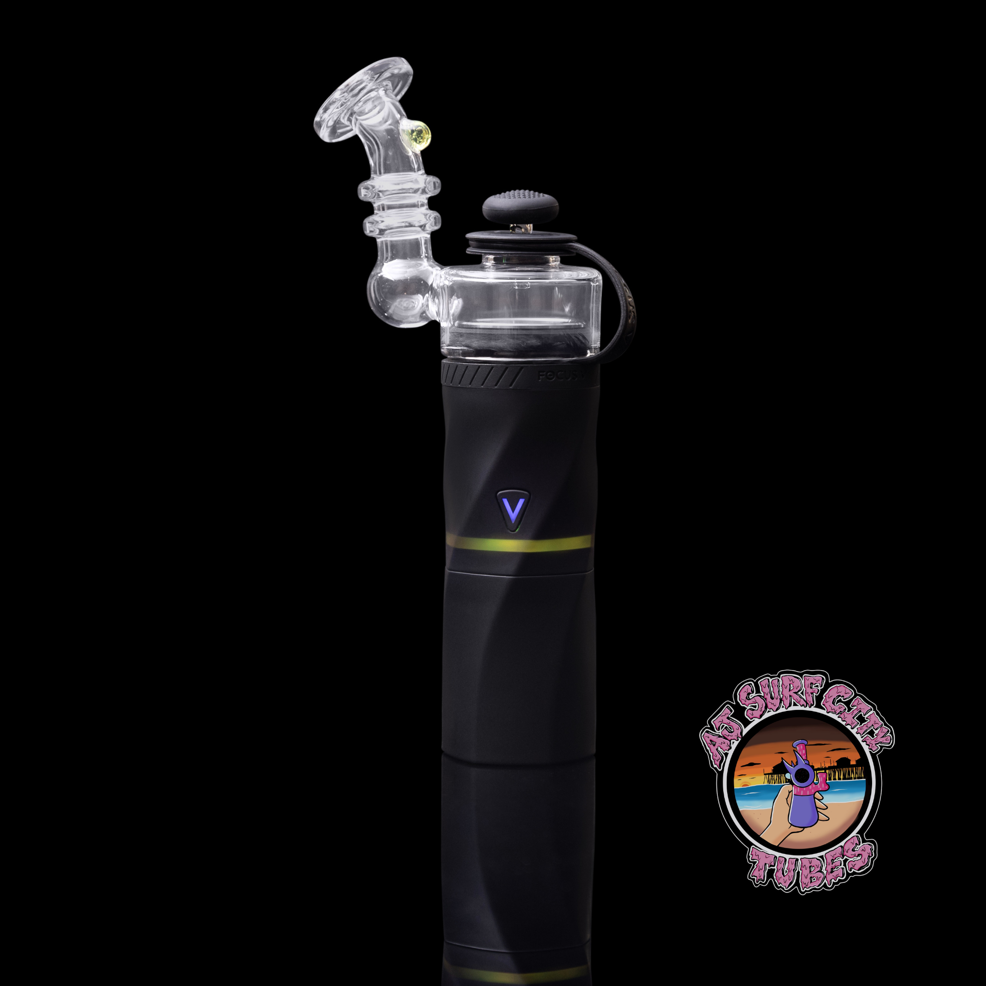 AJ Surf City AERIS Dry Top Clear w/ Light Green