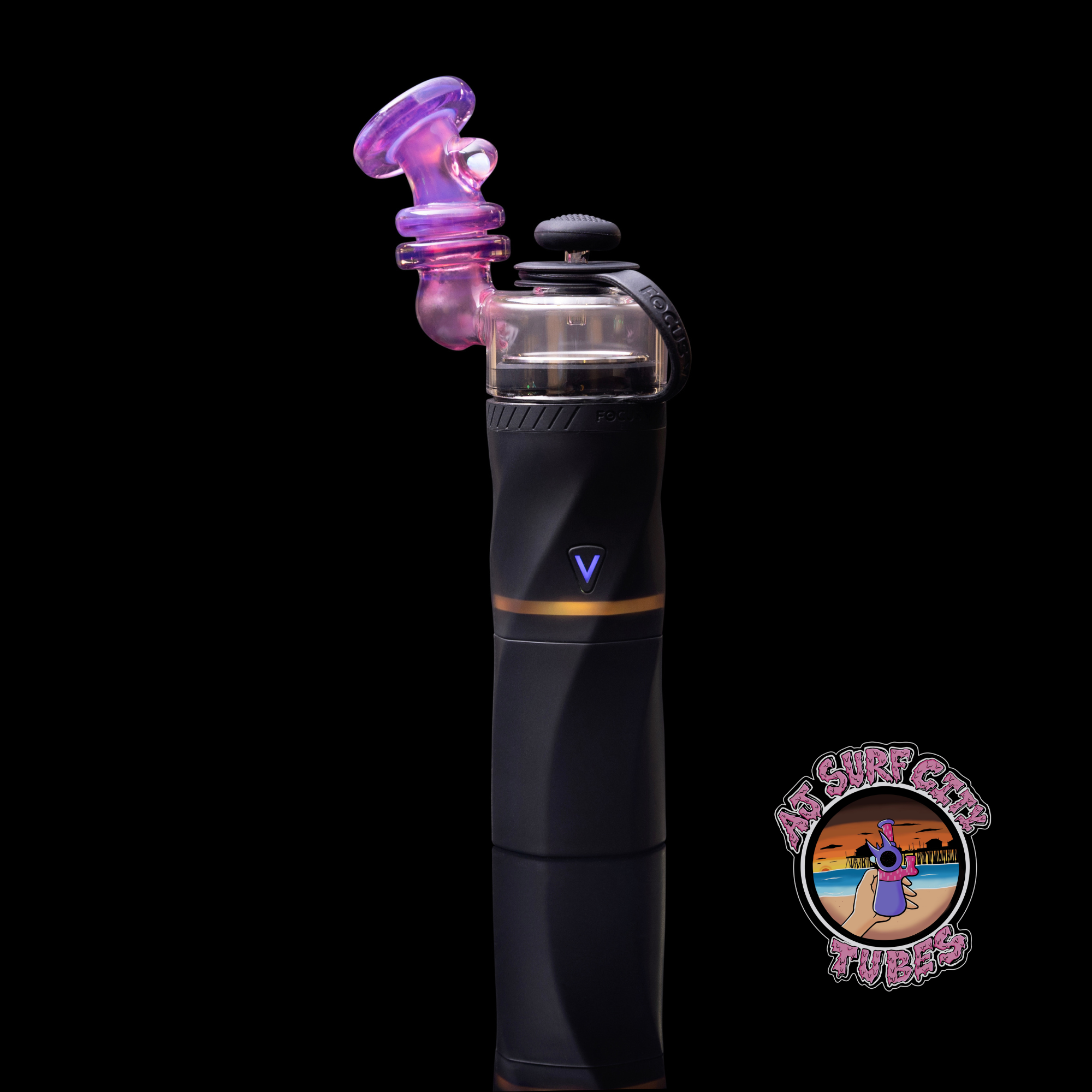 AJ Surf City AERIS Dry Top Worked Purple