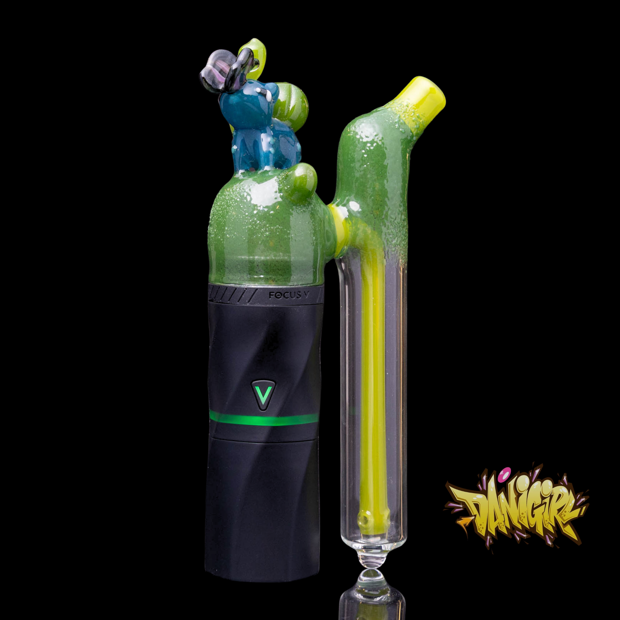 Dani Girl Glass AERIS Top - Green Bulba