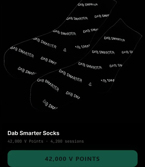 Dab Smarter Socks – 42,000 V Points