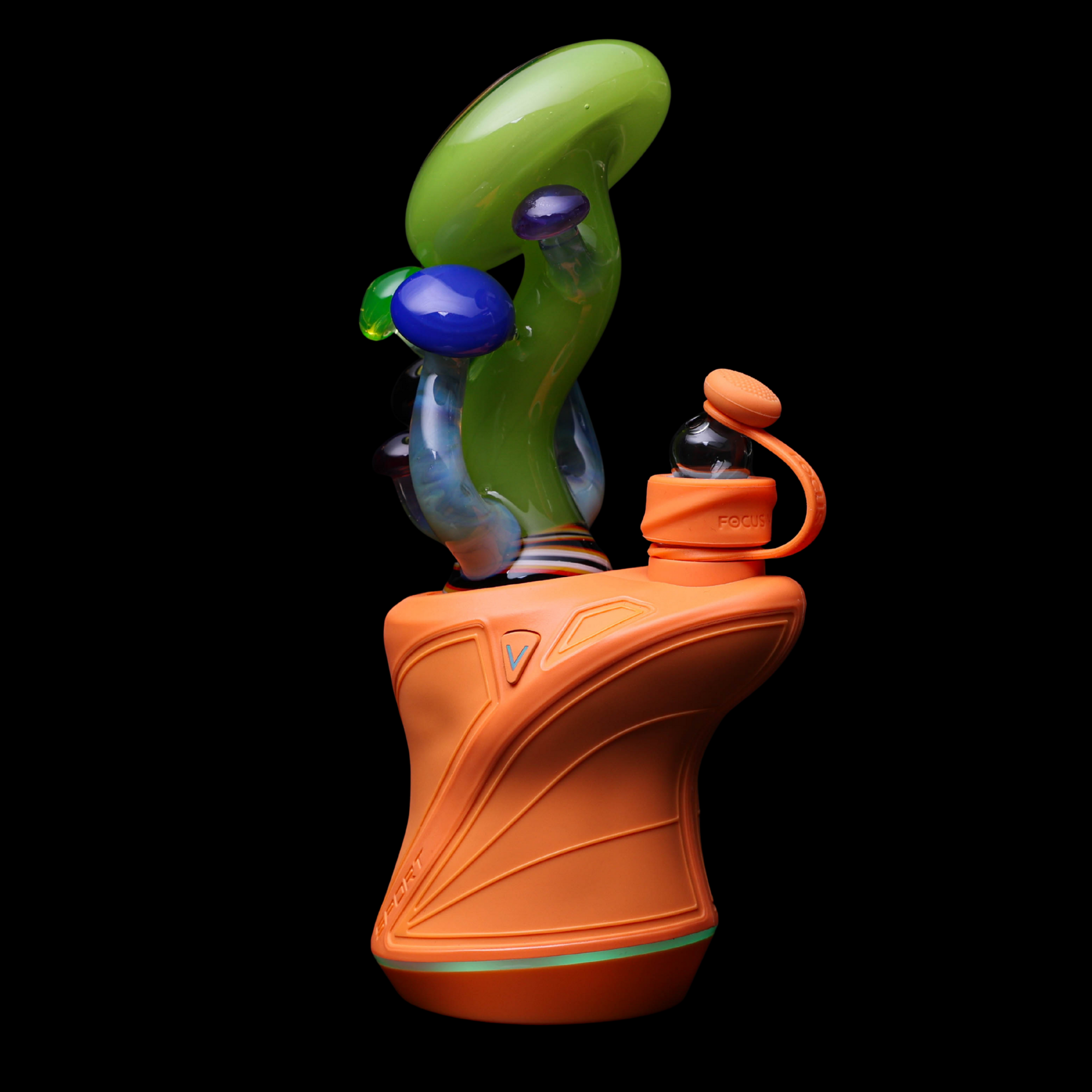 Carsten Glass CARTA Top - Mushroom Green