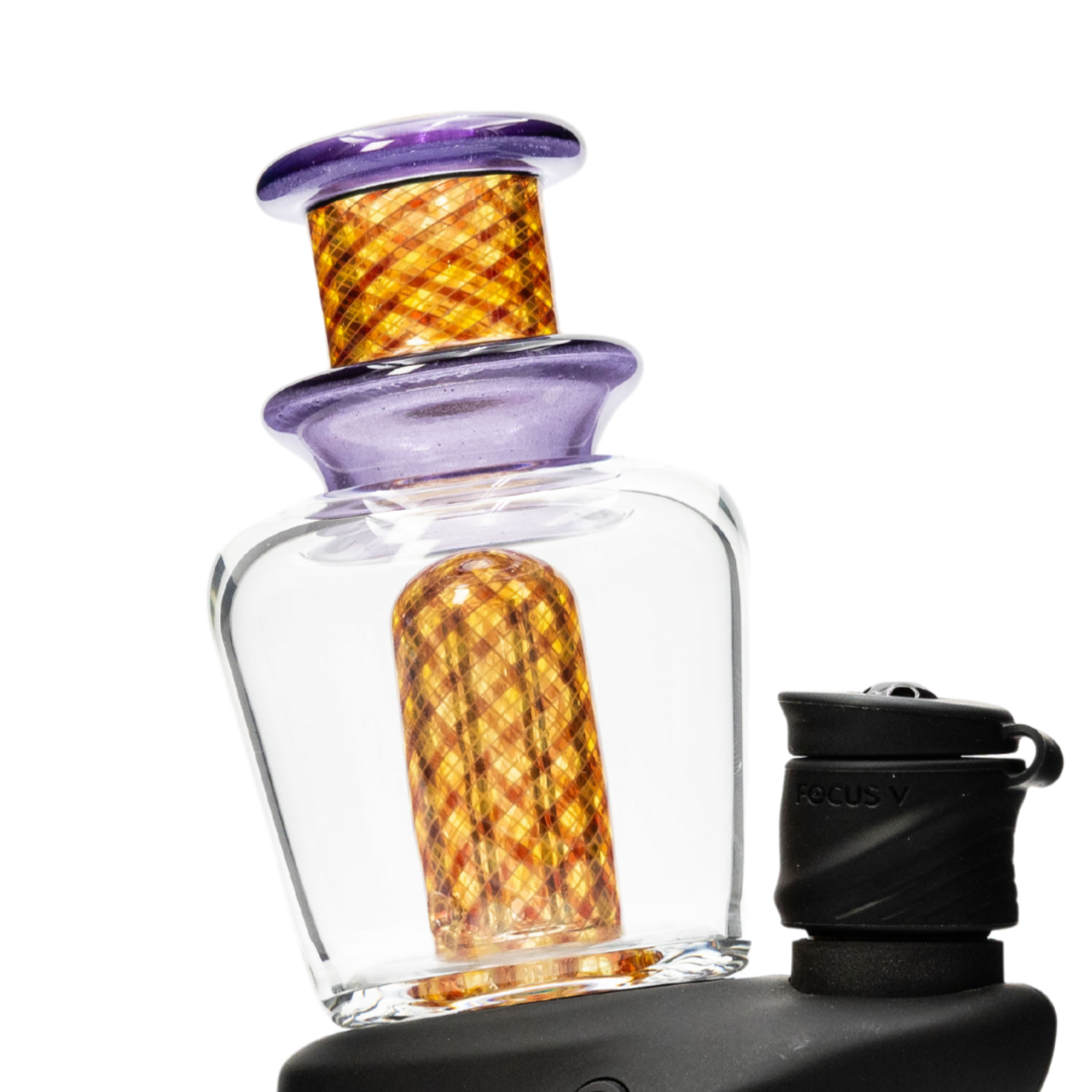 Crux Glass Top Purp/ Orange Perc CARTA Top