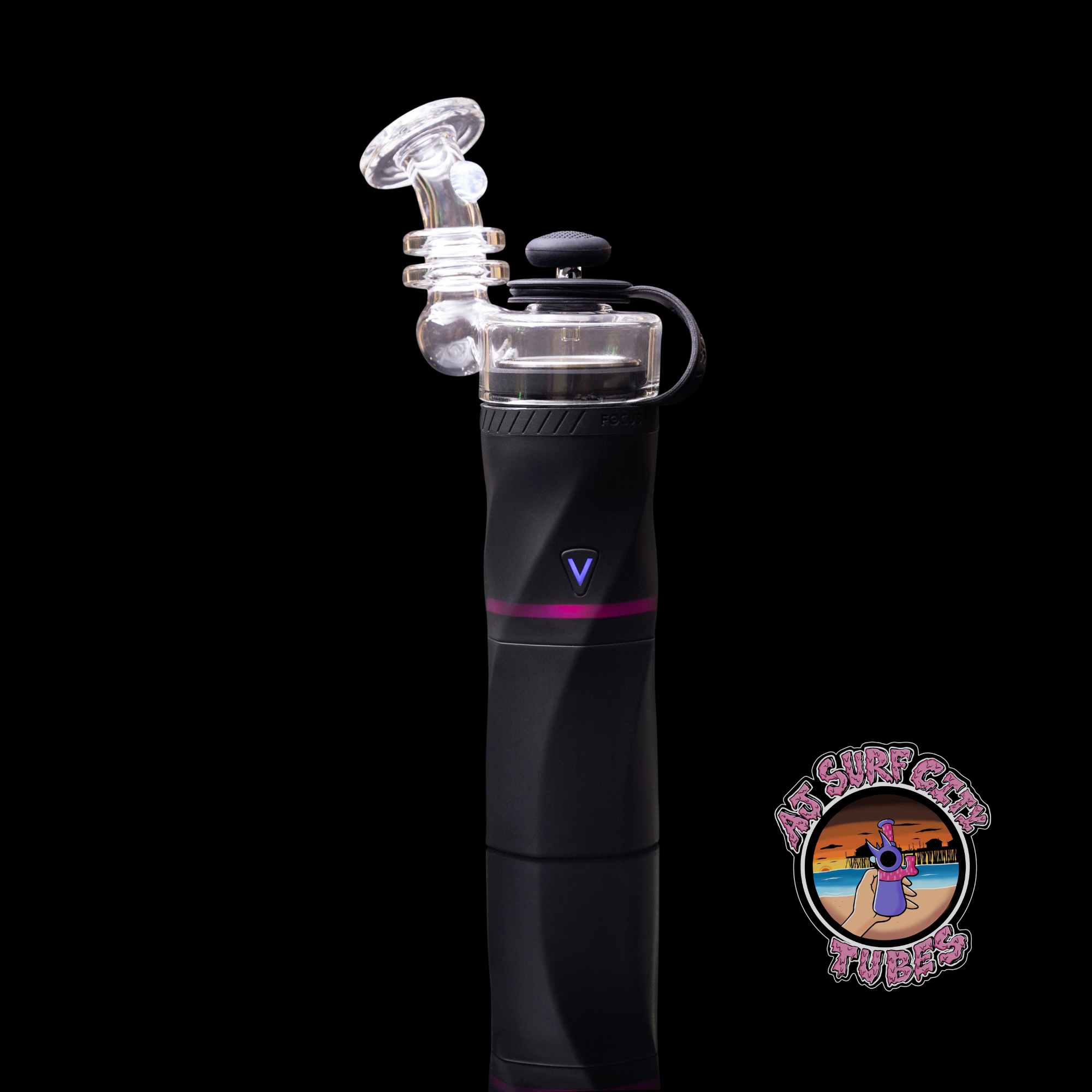 AJ Surf City AERIS Dry Top Clear w/ White