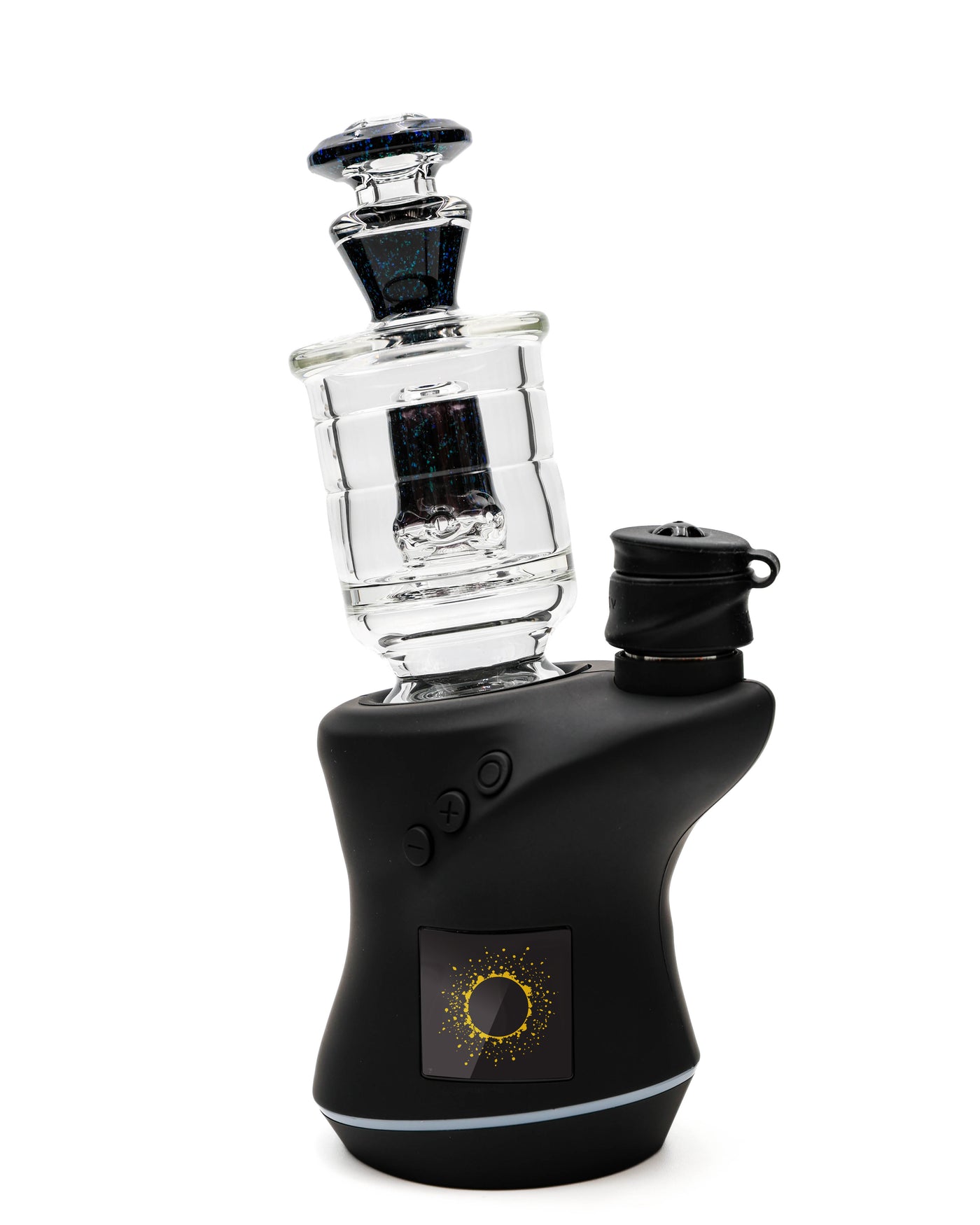 Kosher Glass CARTA Glass Top Chugger - Black