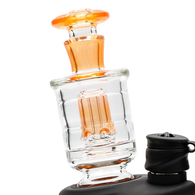 Kosher Glass CARTA Glass Top Chugger - Orange