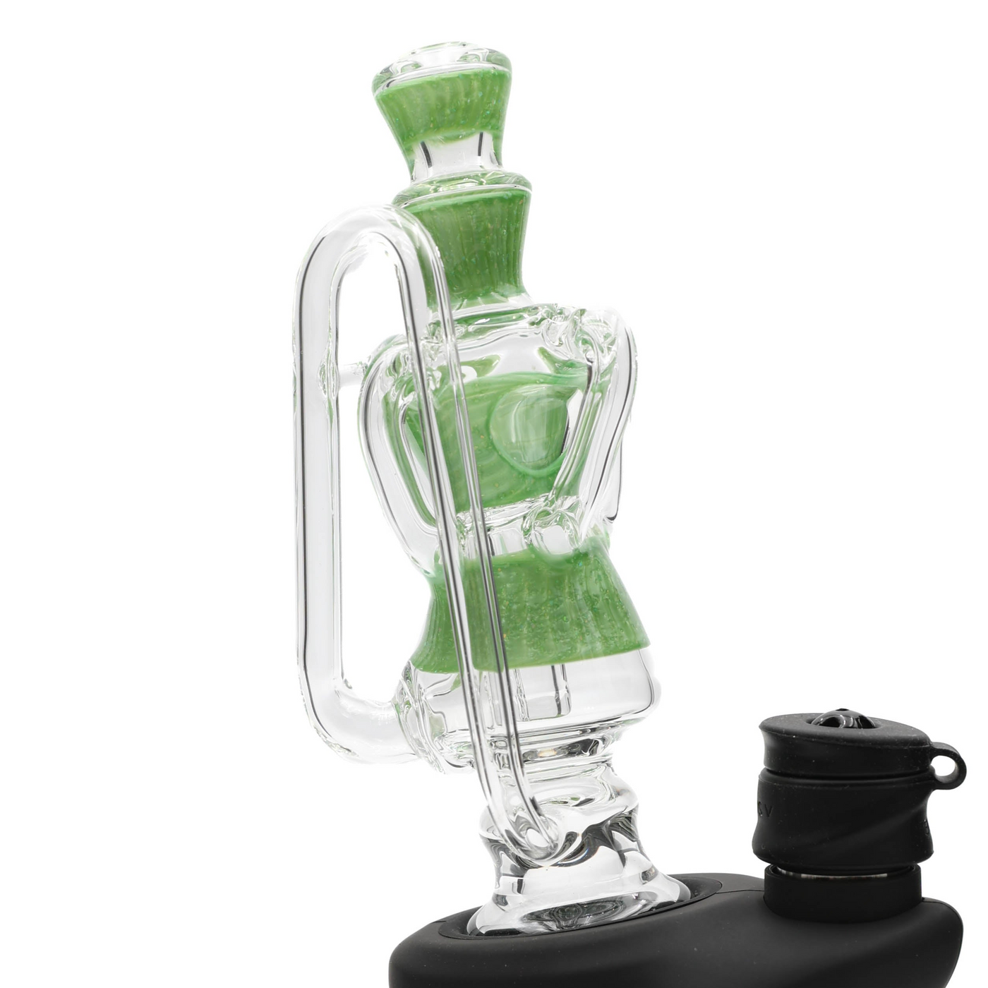 Kosher Glass CARTA Glass Top Quad - Green
