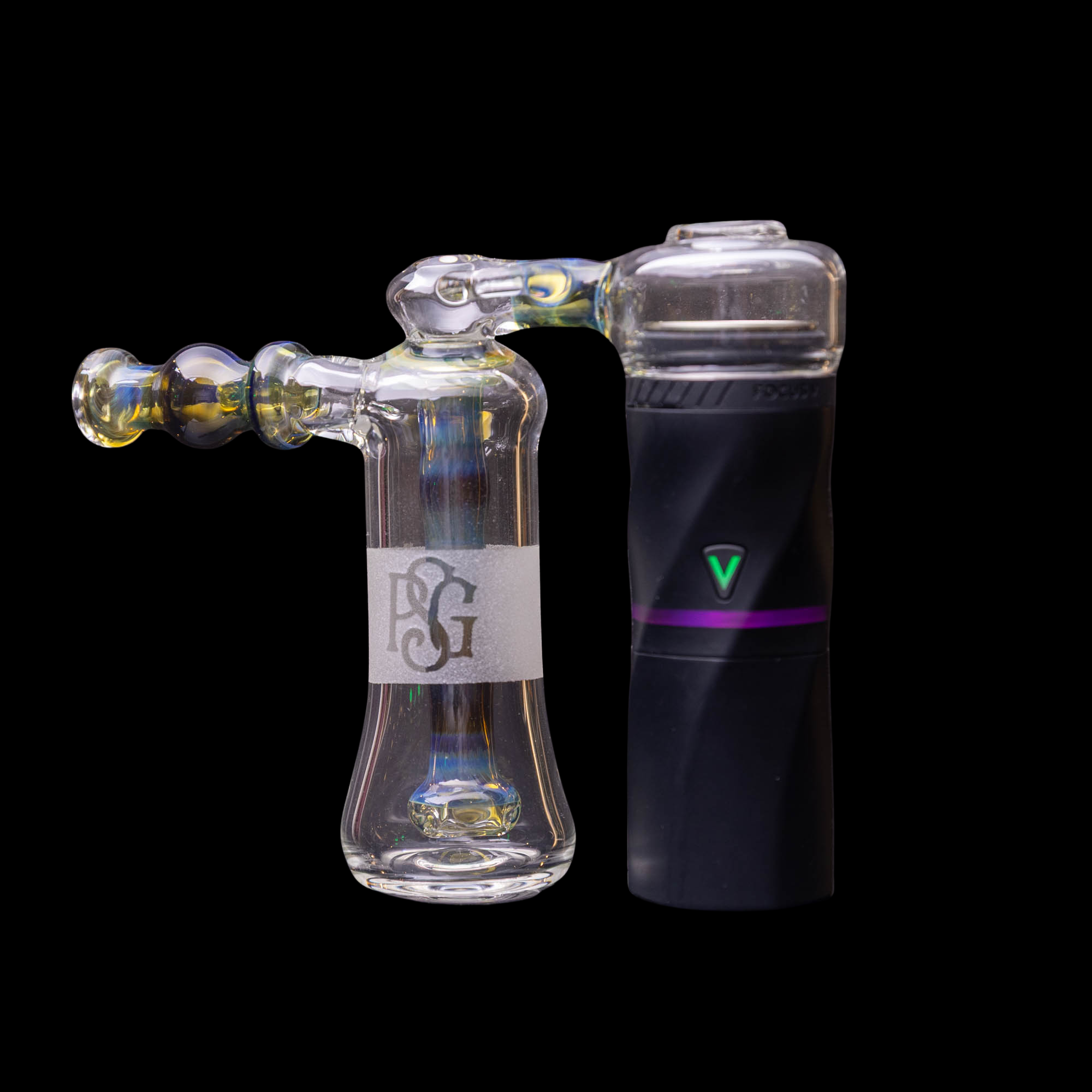 PSG Glass AERIS Chugger - Yellow and Black