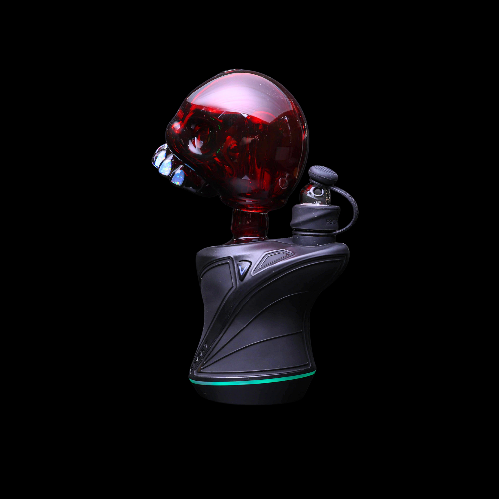 Carsten Glass CARTA Top - Skull Red