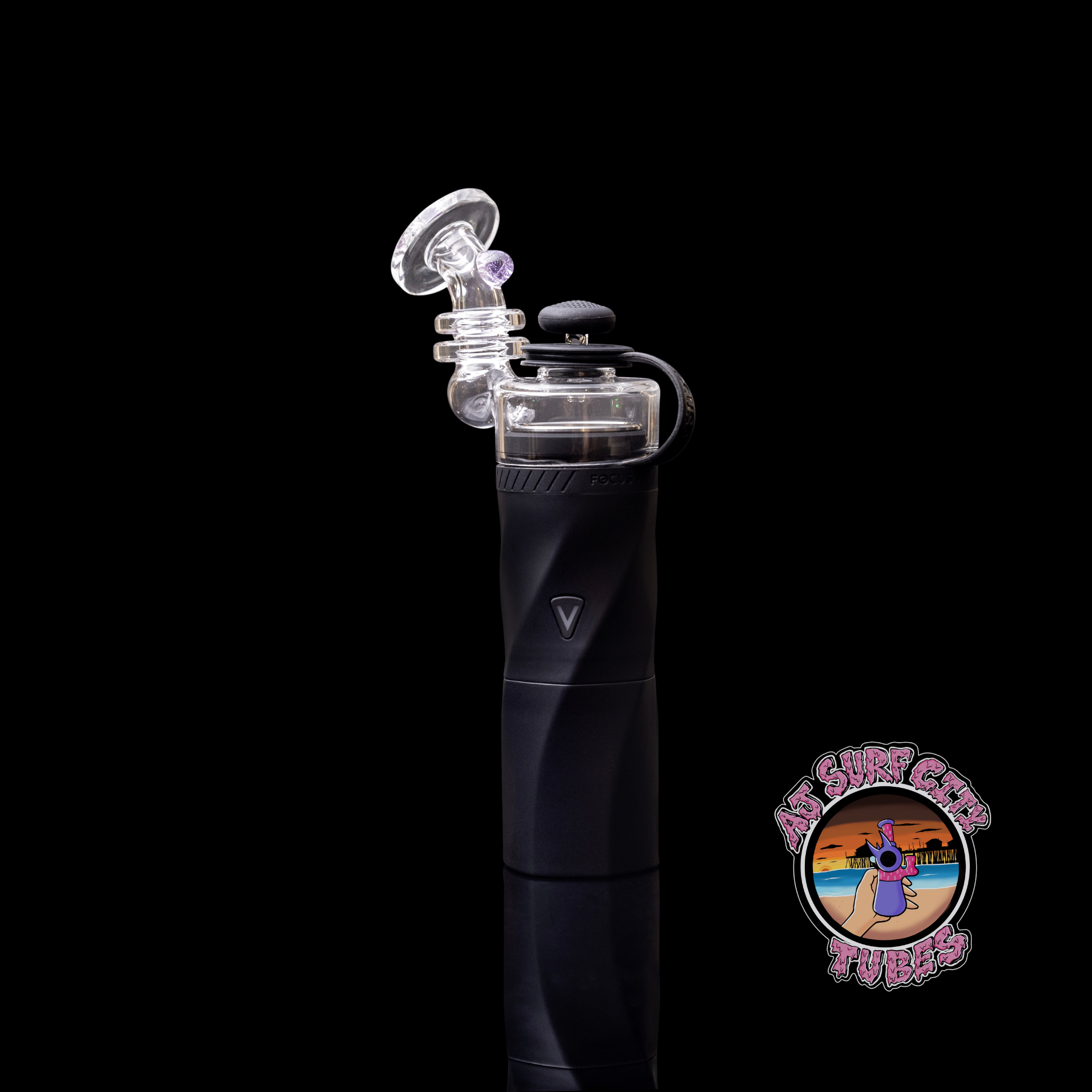 AJ Surf City AERIS Dry Top Clear w/ Purple