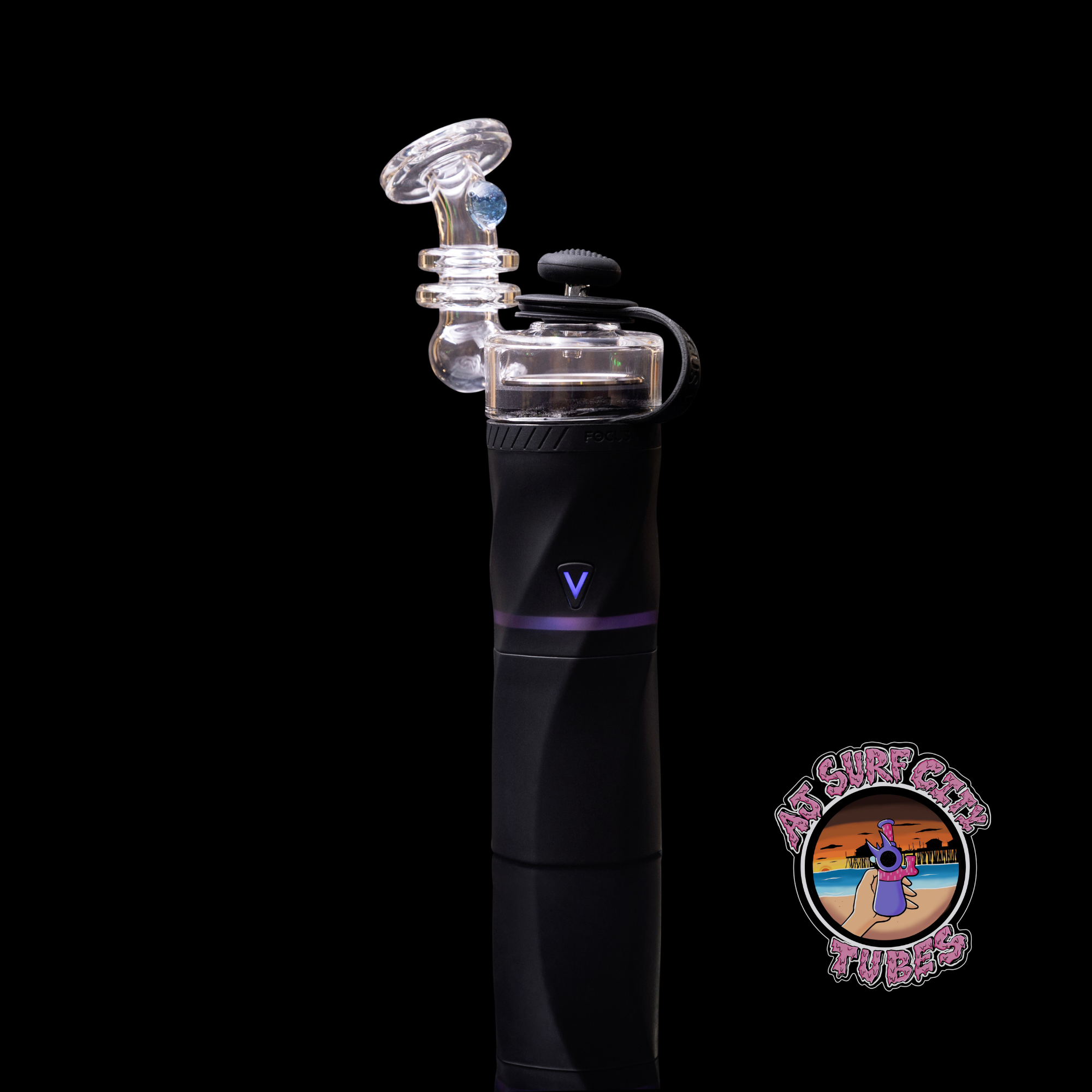 AJ Surf City AERIS Dry Top Clear w/ Teal