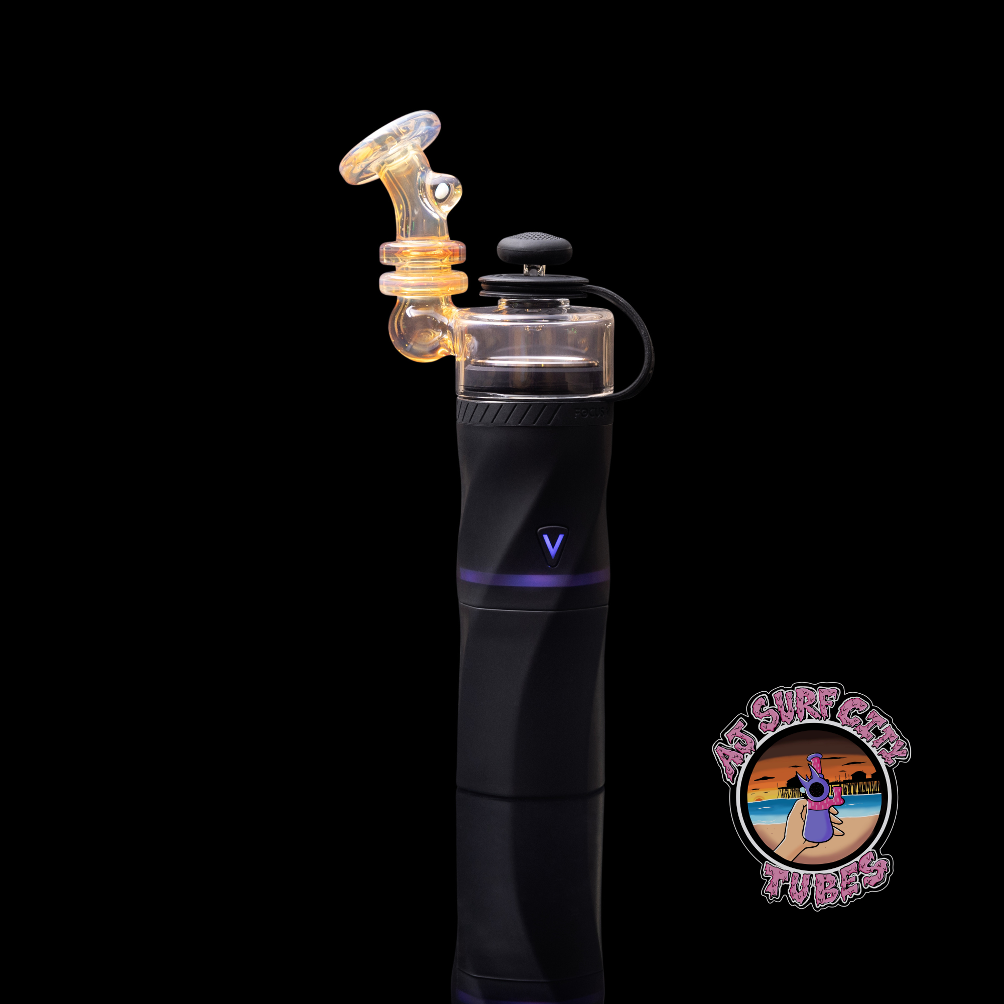 AJ Surf City AERIS Dry Top Worked Yellow