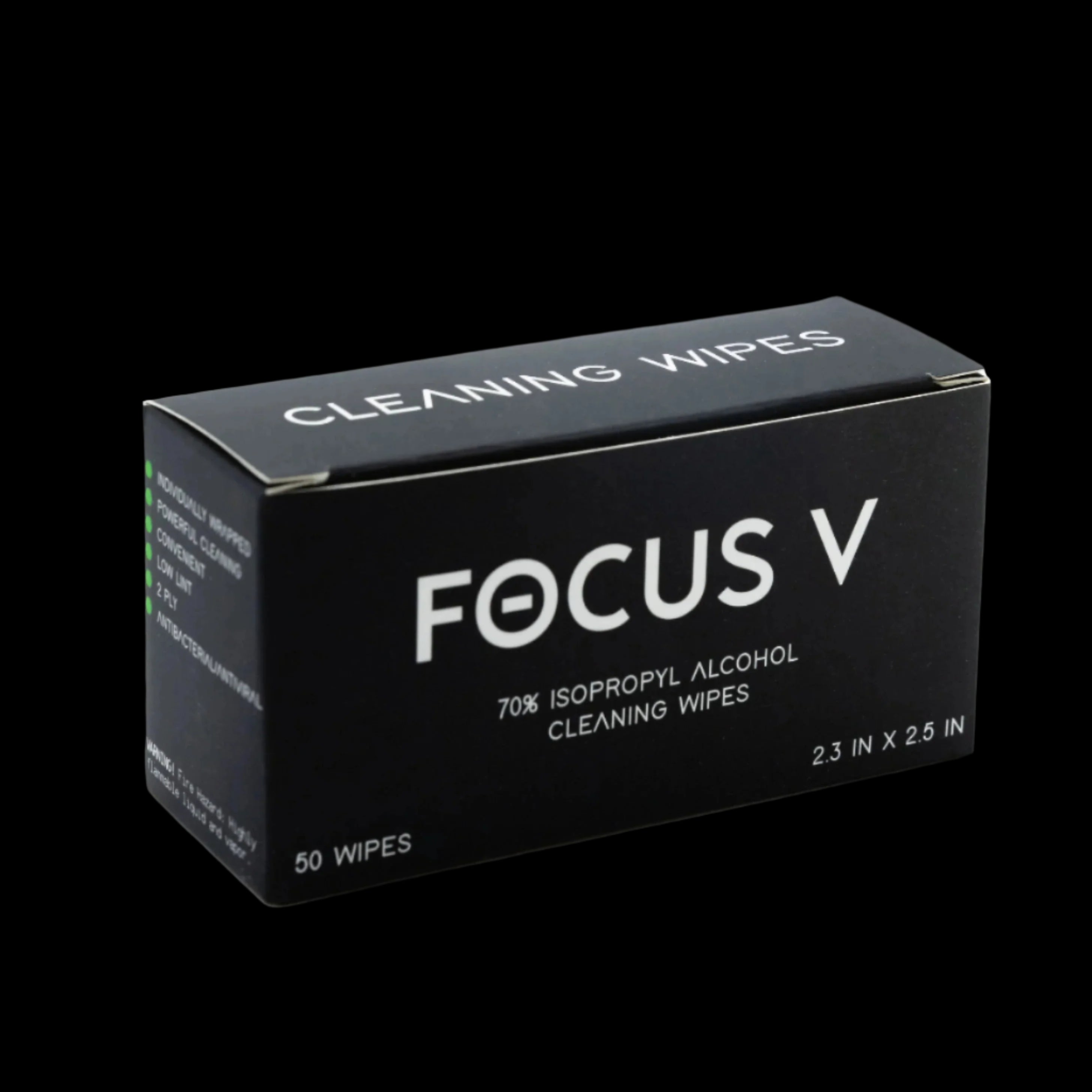 Focus V ISO Wipes 50ct