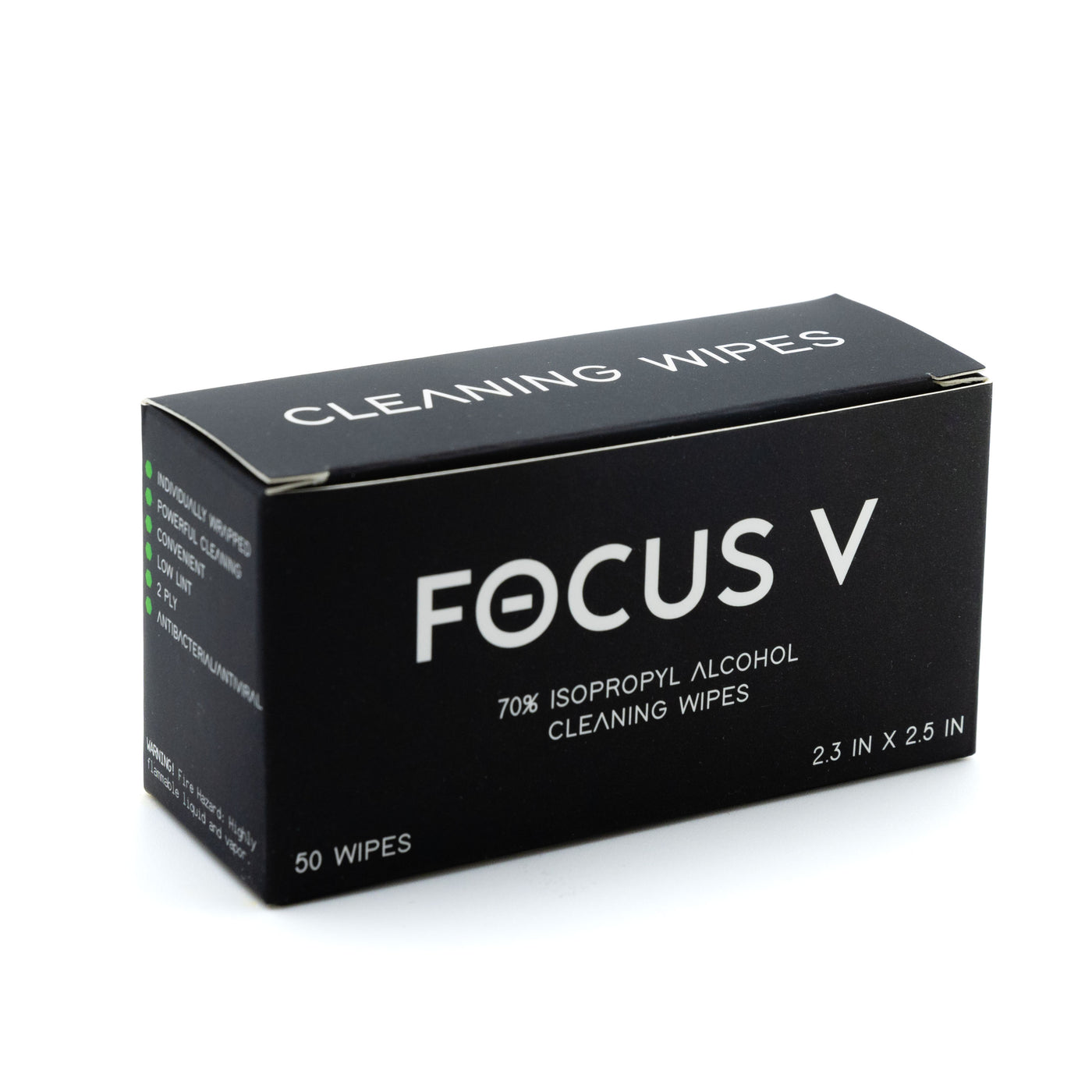 Focus V ISO Wipes 50ct