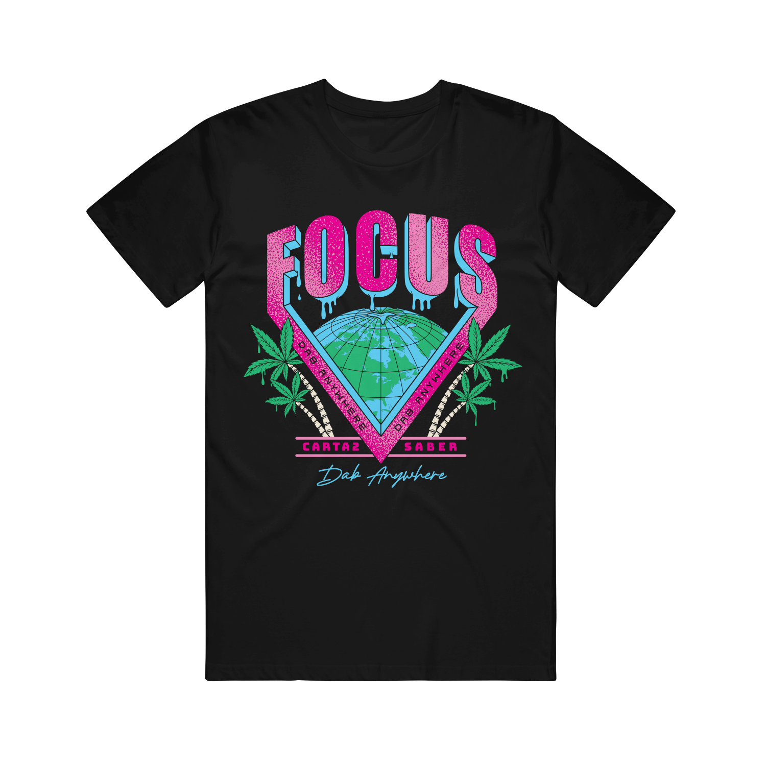 Dab Anywhere Neon T-Shirt