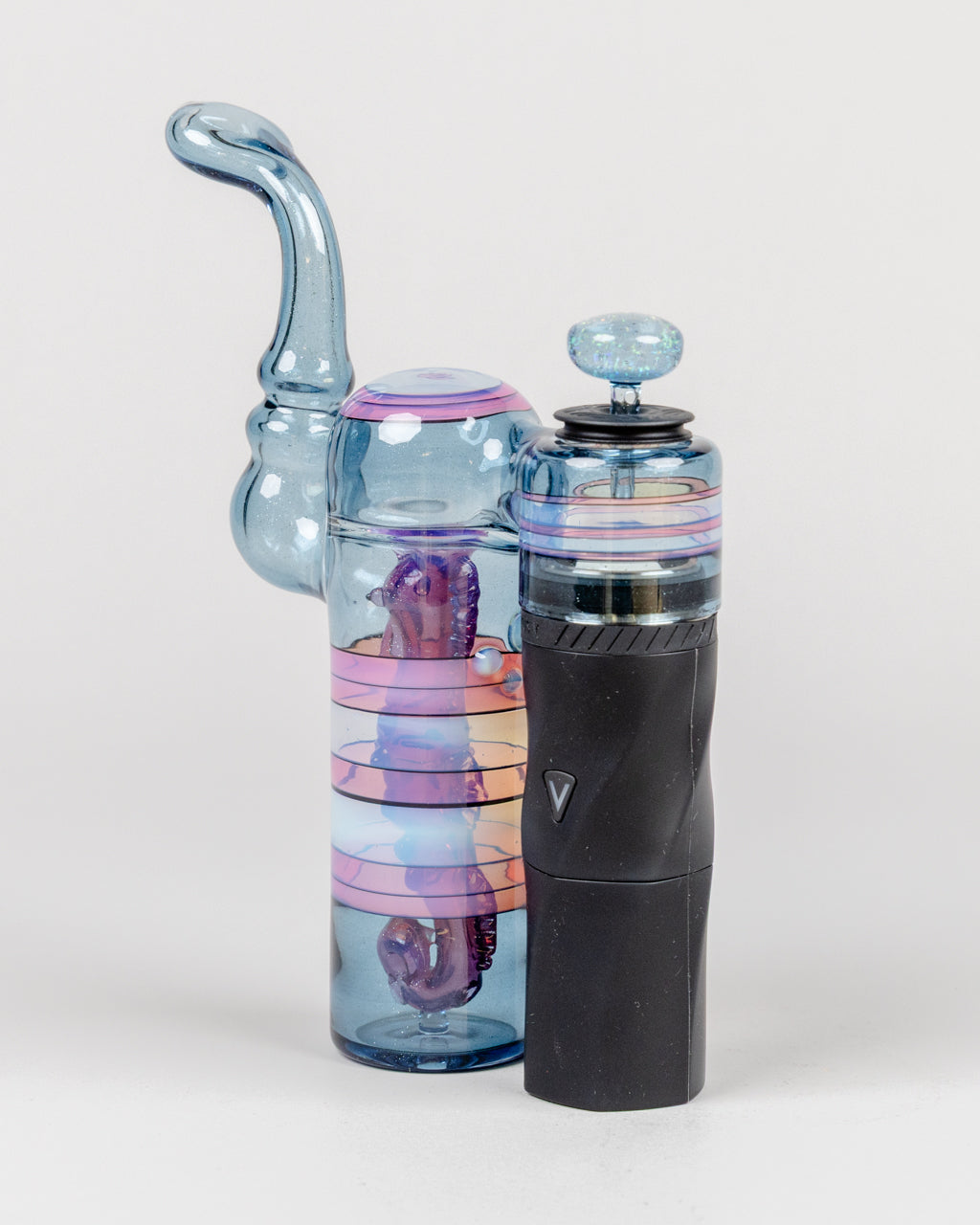 Habitat Glass - Seahorse Bubbler
