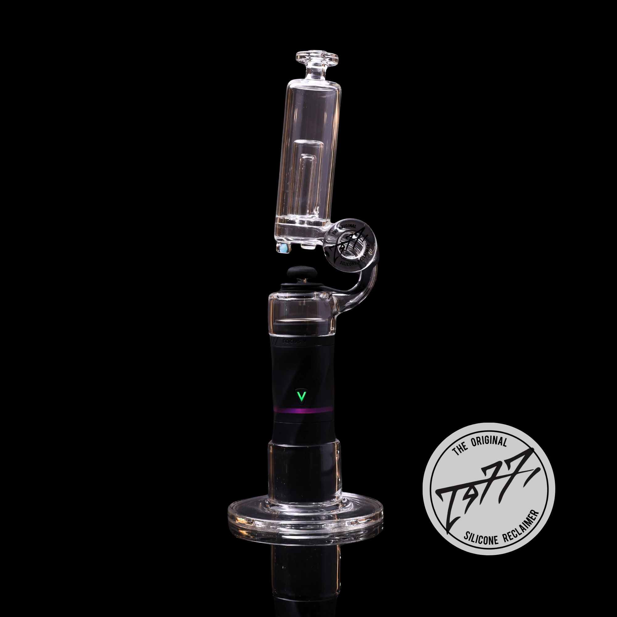 Jeff Glass Art AERIS Microscope Bubbler with Base