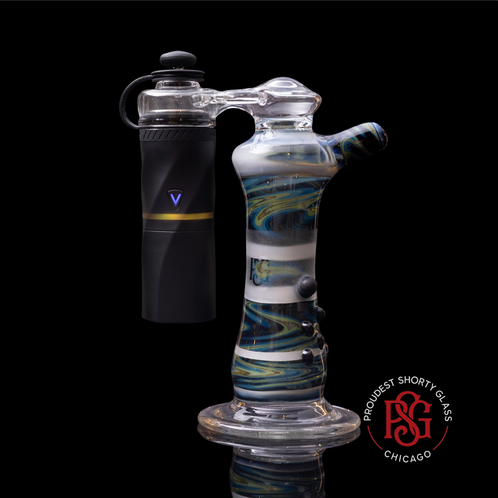 PSG Glass AERIS - Ripple Blue and Green