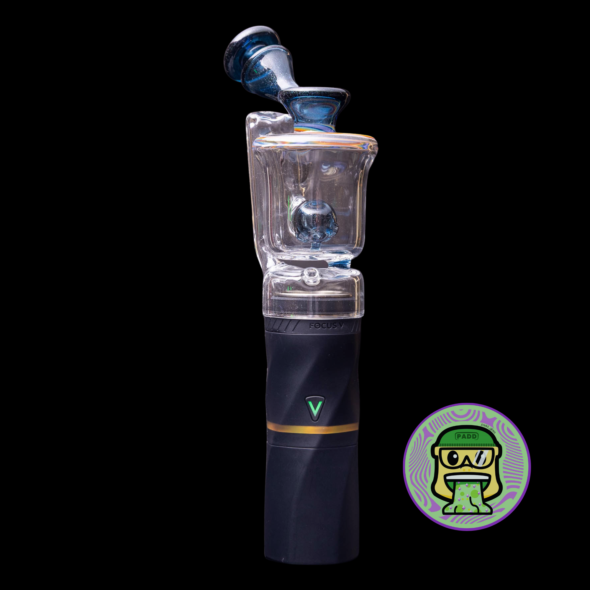 Padd Glass AERIS Bubbler - Jade